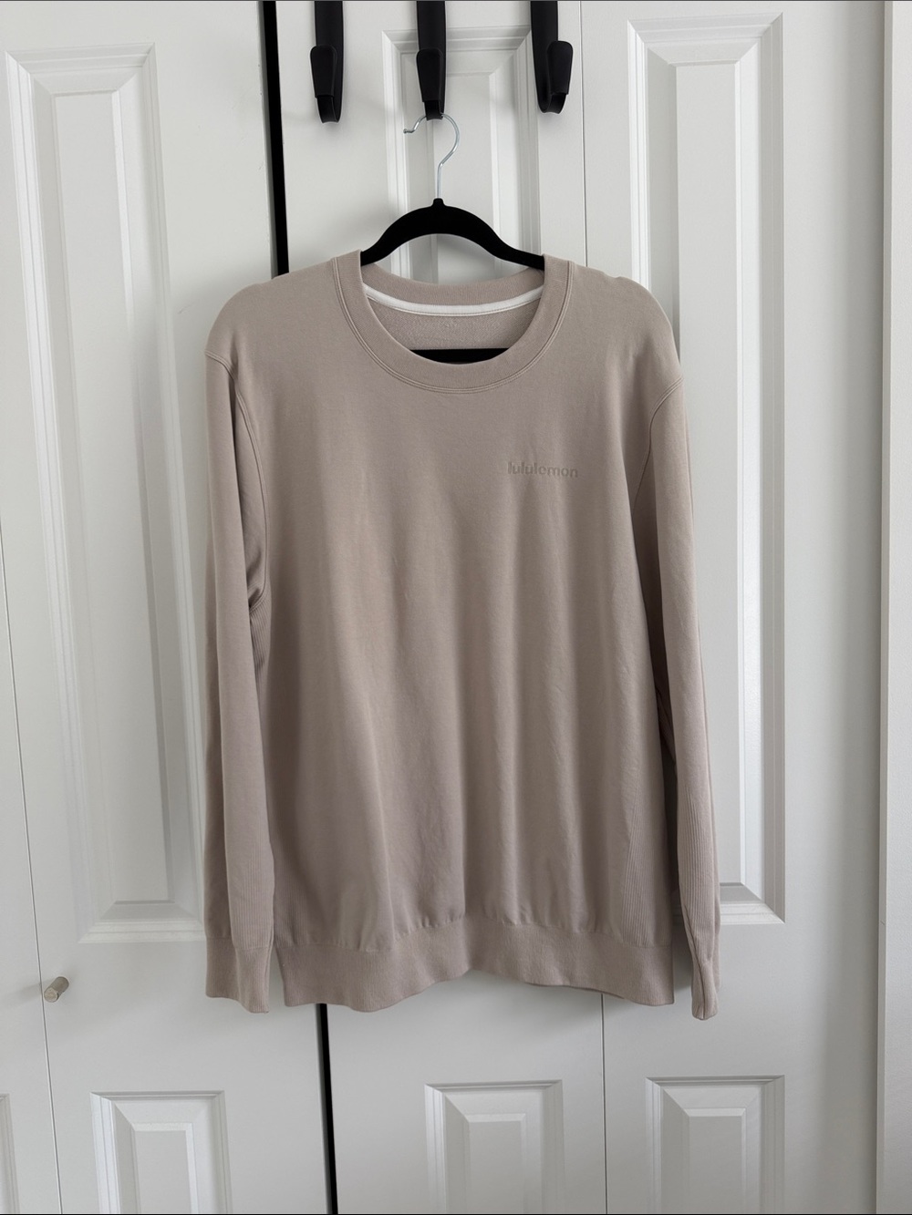 lululemon athletica Men's Crewneck Sweatshirt - Taupe